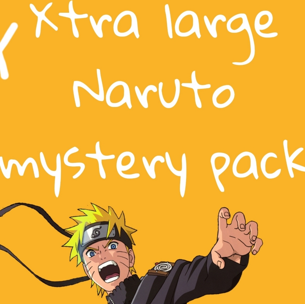 Xtra large Naruto mystery pack